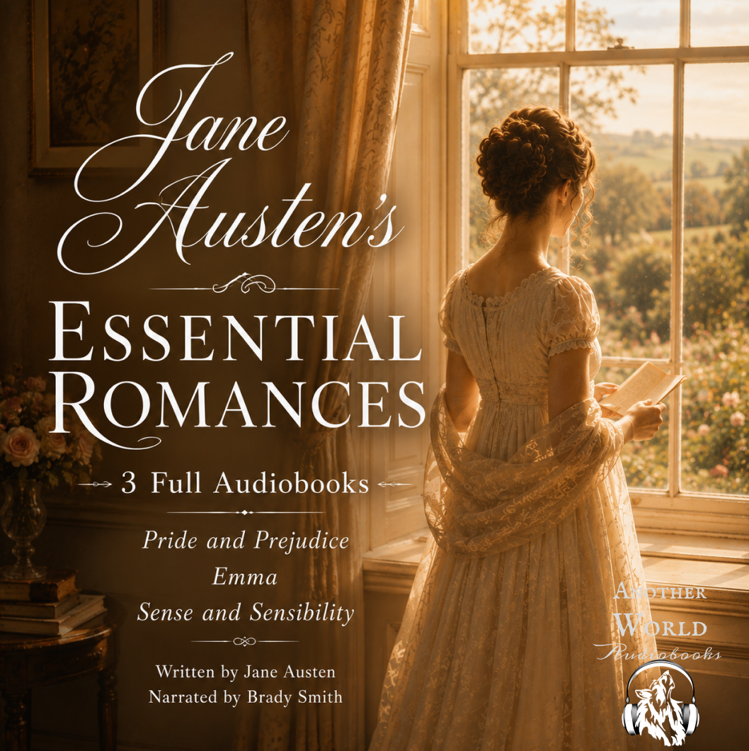 Jane Austen’s Essential Romances: Sense and Sensibility, Emma, and Pride and Prejudice (3 Full Audiobooks)